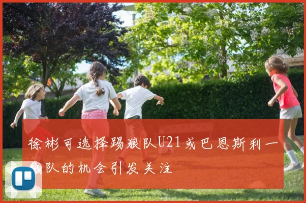 徐彬可选择踢狼队U21或巴恩斯利一线队的机会引发关注